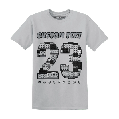 Wolf-Grey-12s-NastyJamz-T-Shirt-Match-Number-23-Lego
