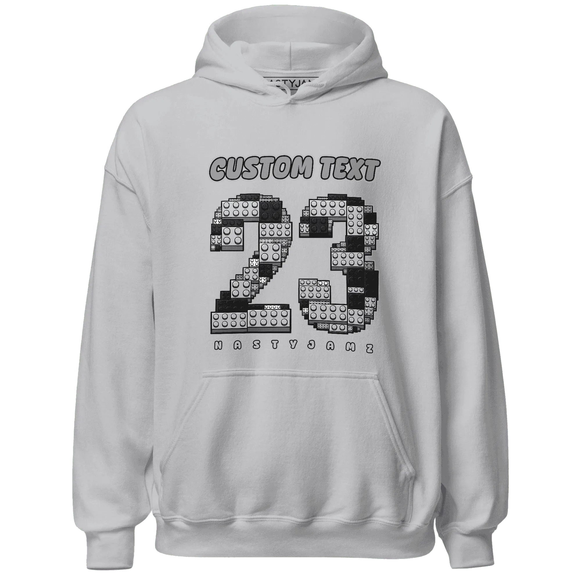 Wolf-Grey-12s-NastyJamz-Hoodie-Match-Number-23-Lego
