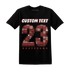 Dune-Red-13s-T-Shirt-Match-Number-23-Lego