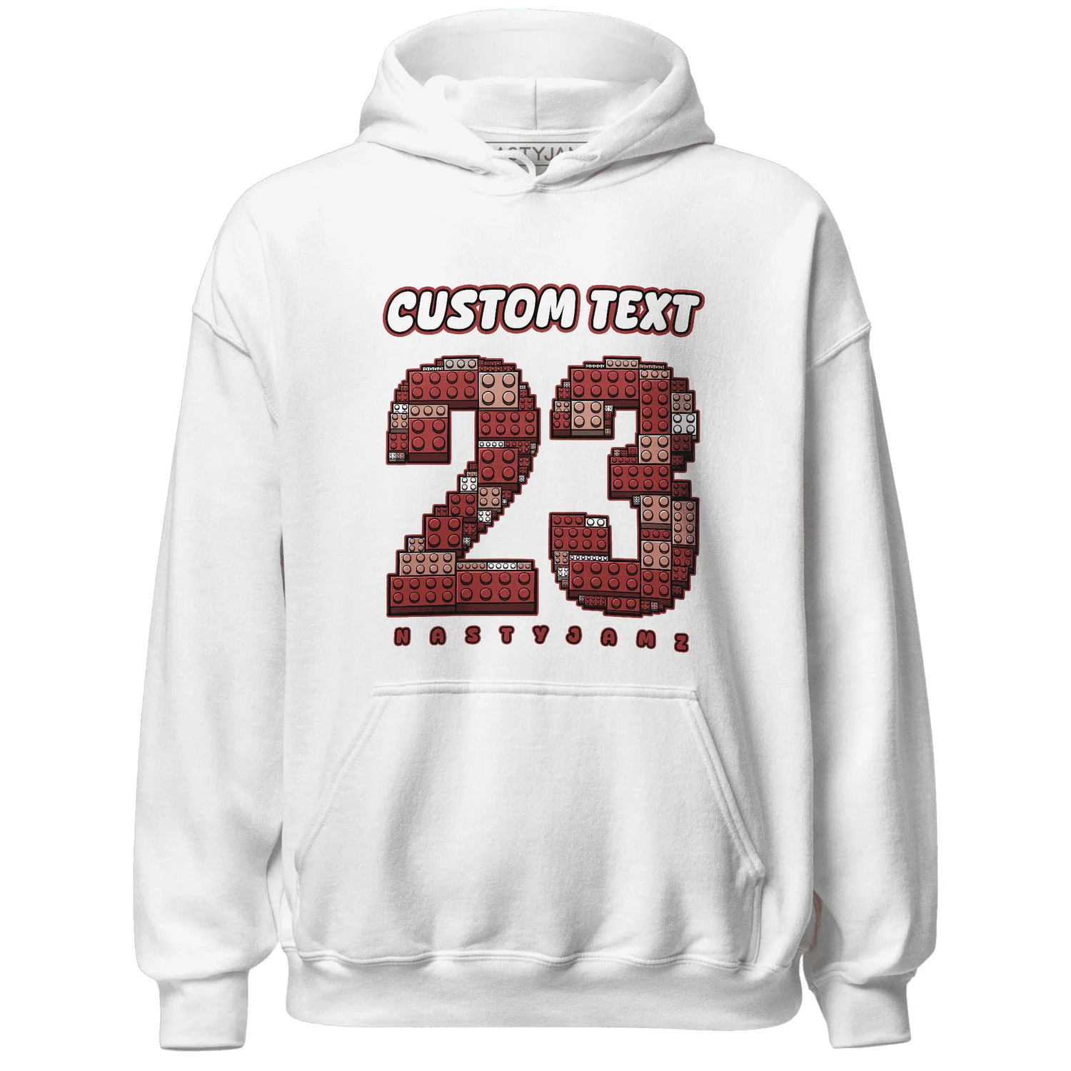 Dune-Red-13s-Hoodie-Match-Number-23-Lego