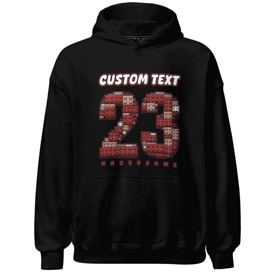 Dune-Red-13s-Hoodie-Match-Number-23-Lego