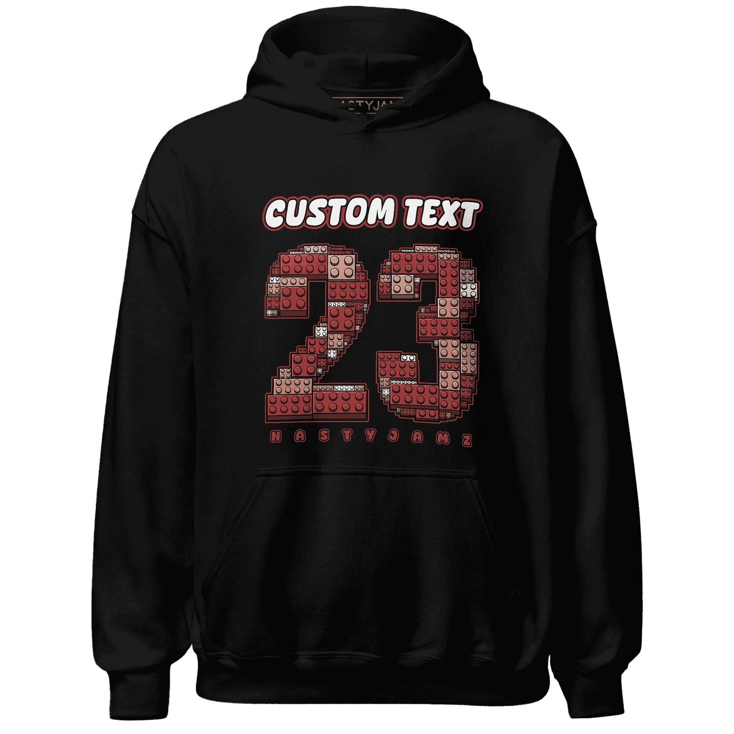 Dune-Red-13s-Hoodie-Match-Number-23-Lego