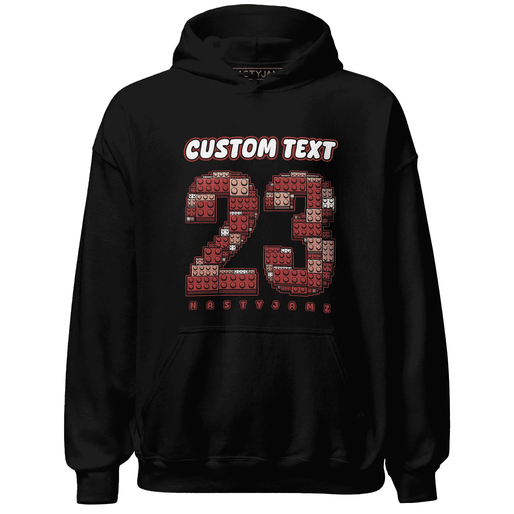 Dune-Red-13s-Hoodie-Match-Number-23-Lego