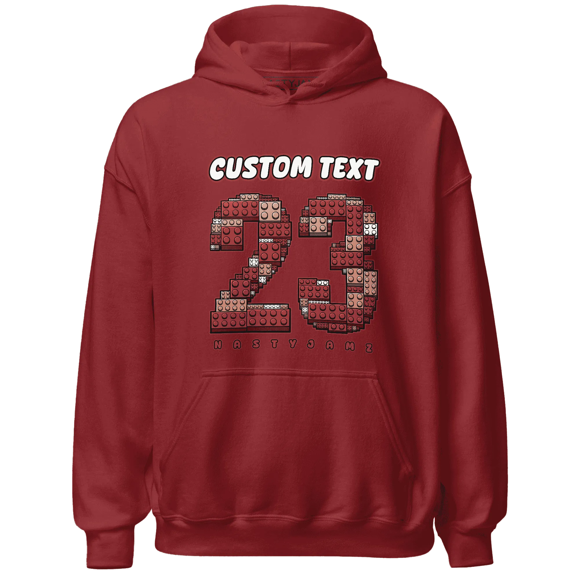Dune-Red-13s-Hoodie-Match-Number-23-Lego