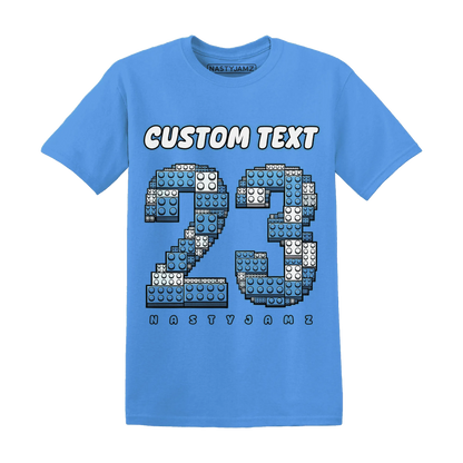 Carolina-Blue-Univercitii-17s-NastyJamz-T-Shirt-Match-Number-23-Lego