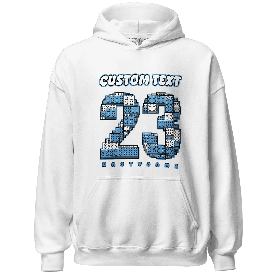 Carolina-Blue-Univercitii-17s-NastyJamz-Hoodie-Match-Number-23-Lego