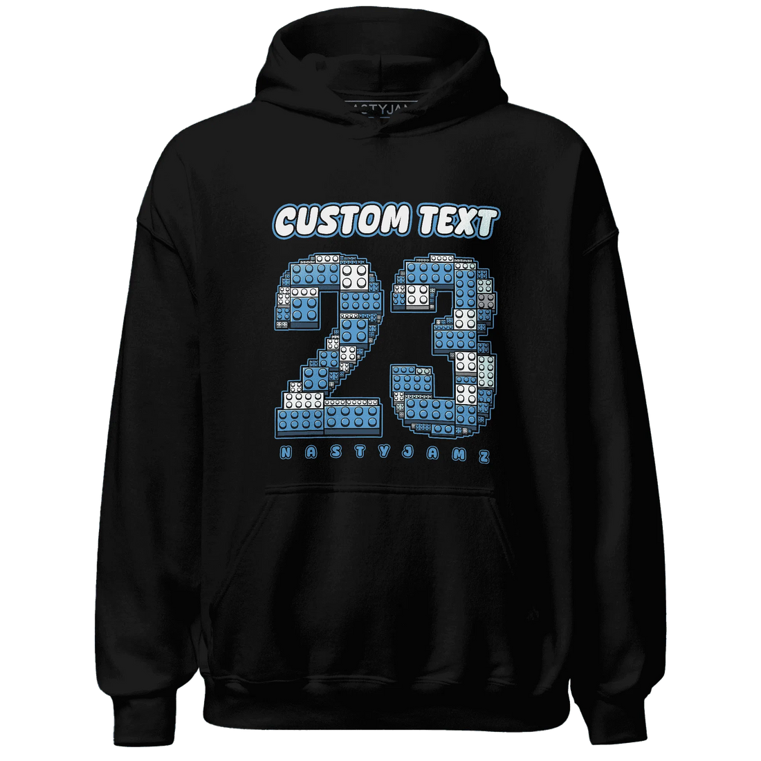 Carolina-Blue-Univercitii-17s-NastyJamz-Hoodie-Match-Number-23-Lego