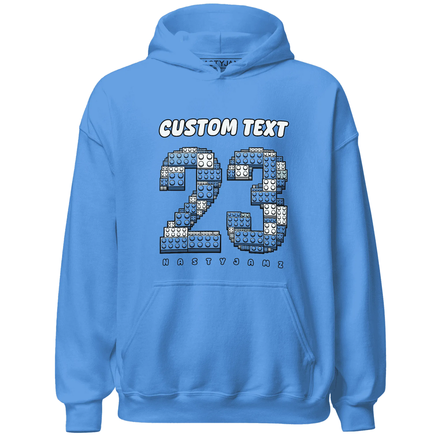 Carolina-Blue-Univercitii-17s-NastyJamz-Hoodie-Match-Number-23-Lego