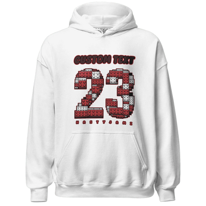 Black-Toe-Reimagined-Red-White-1s-NastyJamz-Hoodie-Match-Number-23-Lego