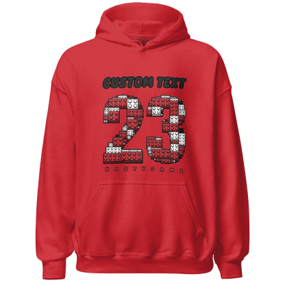 Black-Toe-Reimagined-Red-White-1s-NastyJamz-Hoodie-Match-Number-23-Lego