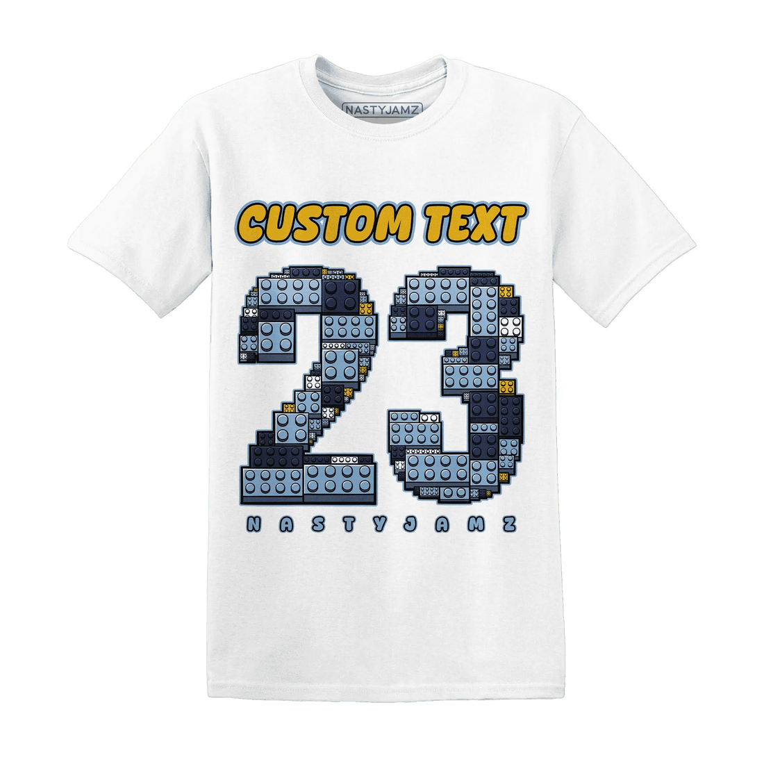First-In-Flight-1s-T-Shirt-Match-Number-23-Lego