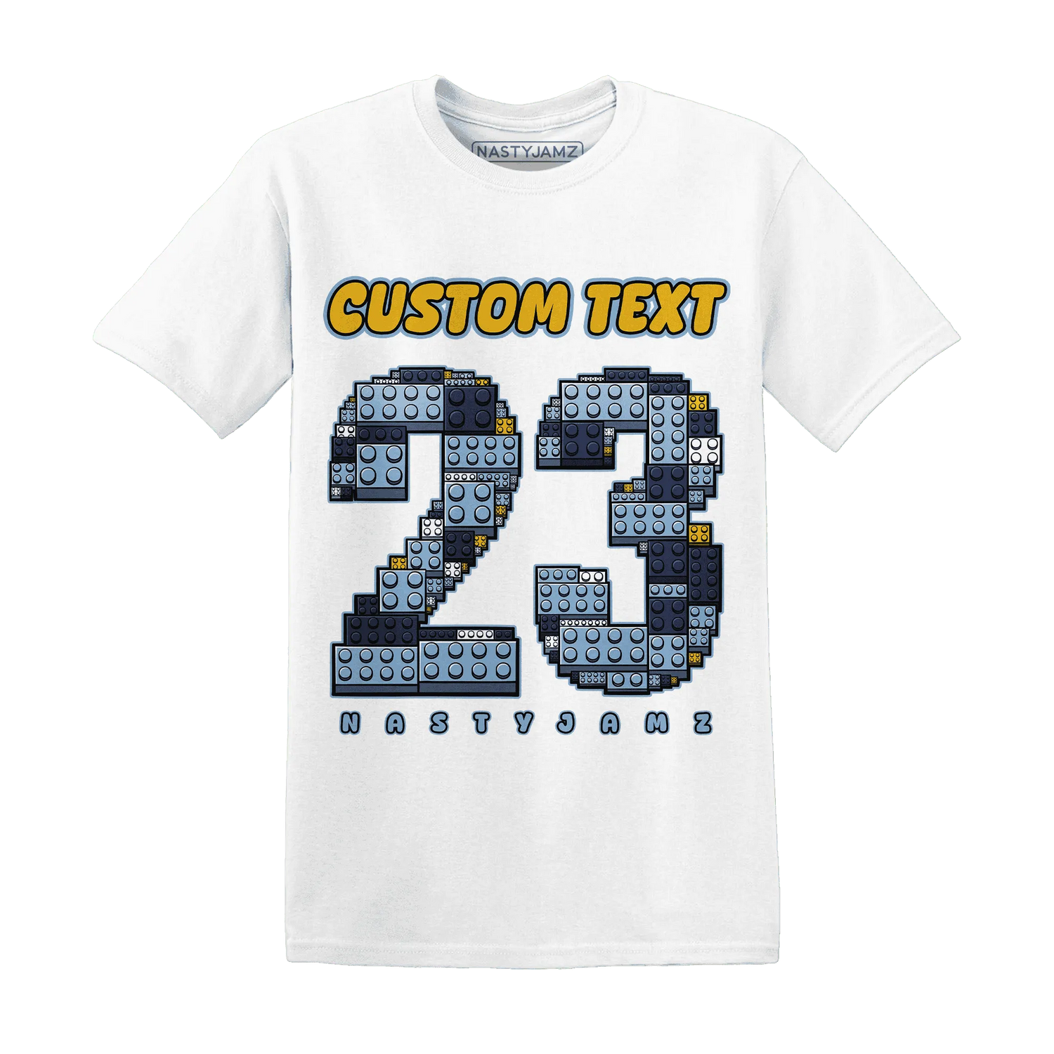 First-In-Flight-1s-T-Shirt-Match-Number-23-Lego