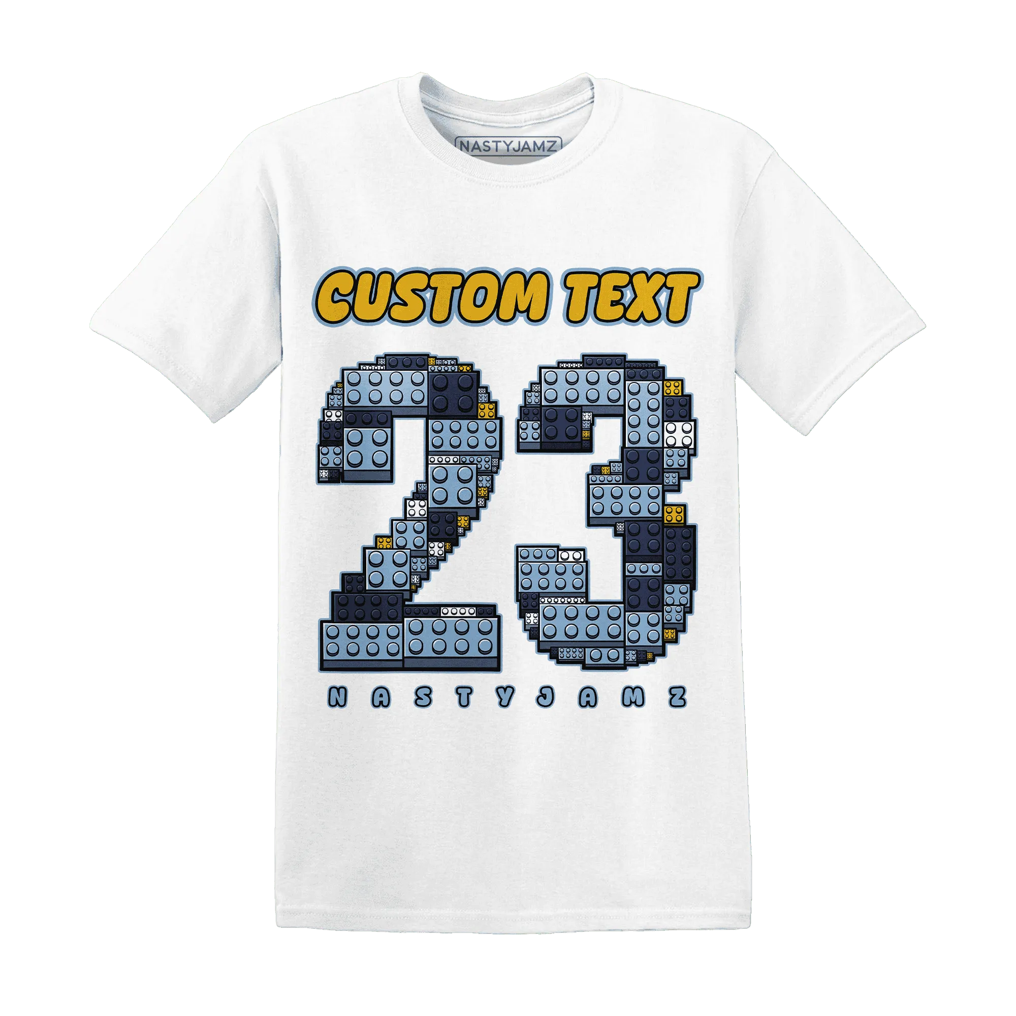 First-In-Flight-1s-T-Shirt-Match-Number-23-Lego