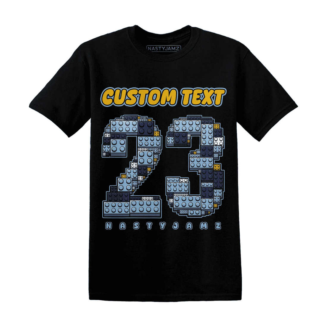 First-In-Flight-1s-T-Shirt-Match-Number-23-Lego