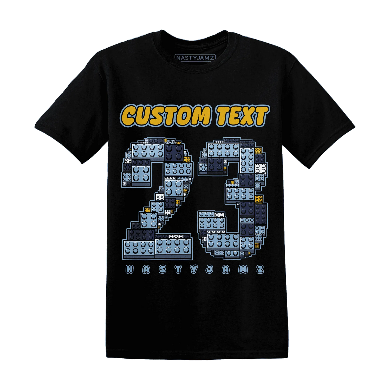 First-In-Flight-1s-T-Shirt-Match-Number-23-Lego