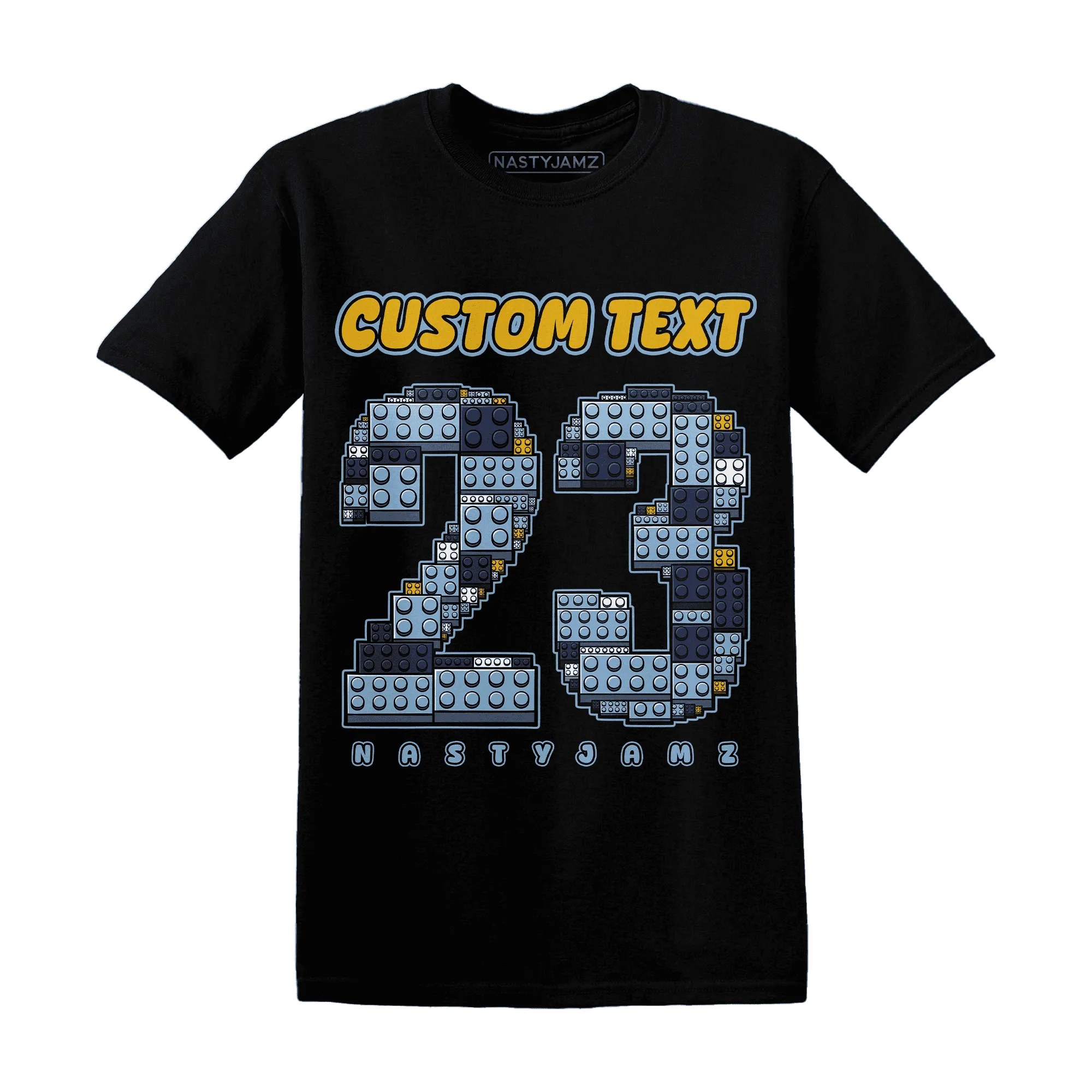 First-In-Flight-1s-T-Shirt-Match-Number-23-Lego