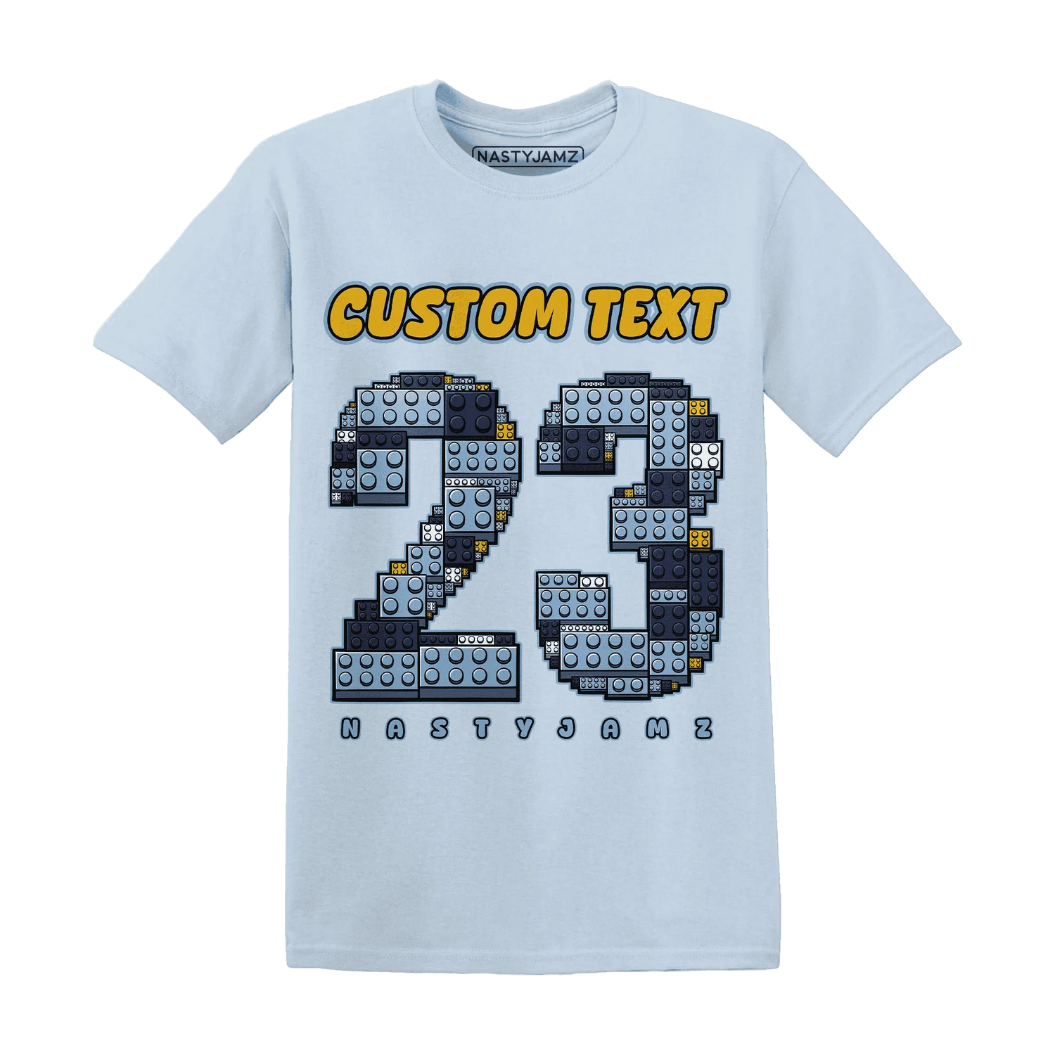 First-In-Flight-1s-T-Shirt-Match-Number-23-Lego
