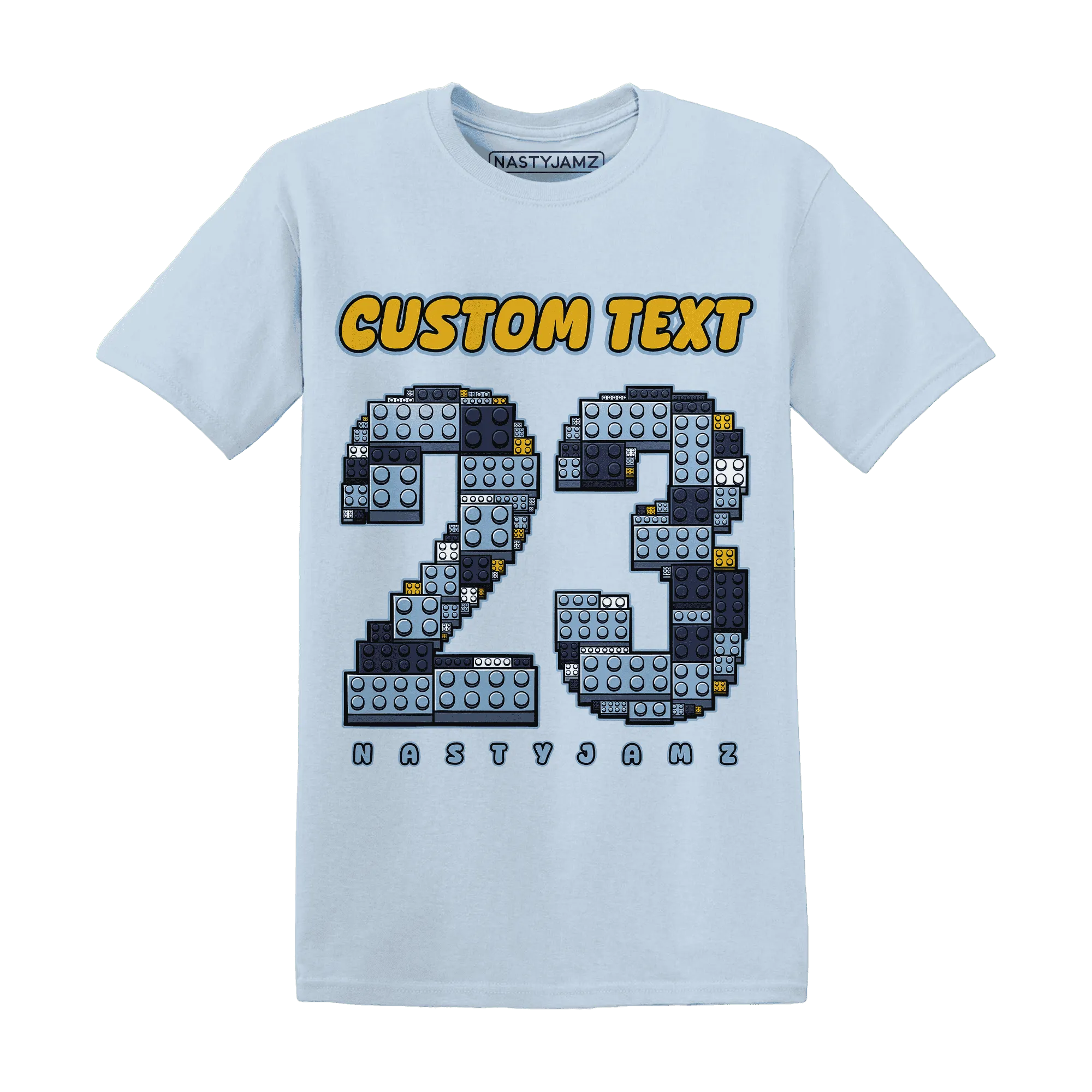 First-In-Flight-1s-T-Shirt-Match-Number-23-Lego