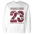High-87-Metallic-Burgundy-1s-Sweatshirt-Match-Number-23-Lego