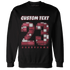 High-87-Metallic-Burgundy-1s-Sweatshirt-Match-Number-23-Lego