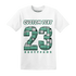 High-OG-Green-Glow-1s-T-Shirt-Match-Number-23-Lego