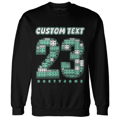 High-OG-Green-Glow-1s-Sweatshirt-Match-Number-23-Lego