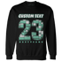 High-OG-Green-Glow-1s-Sweatshirt-Match-Number-23-Lego