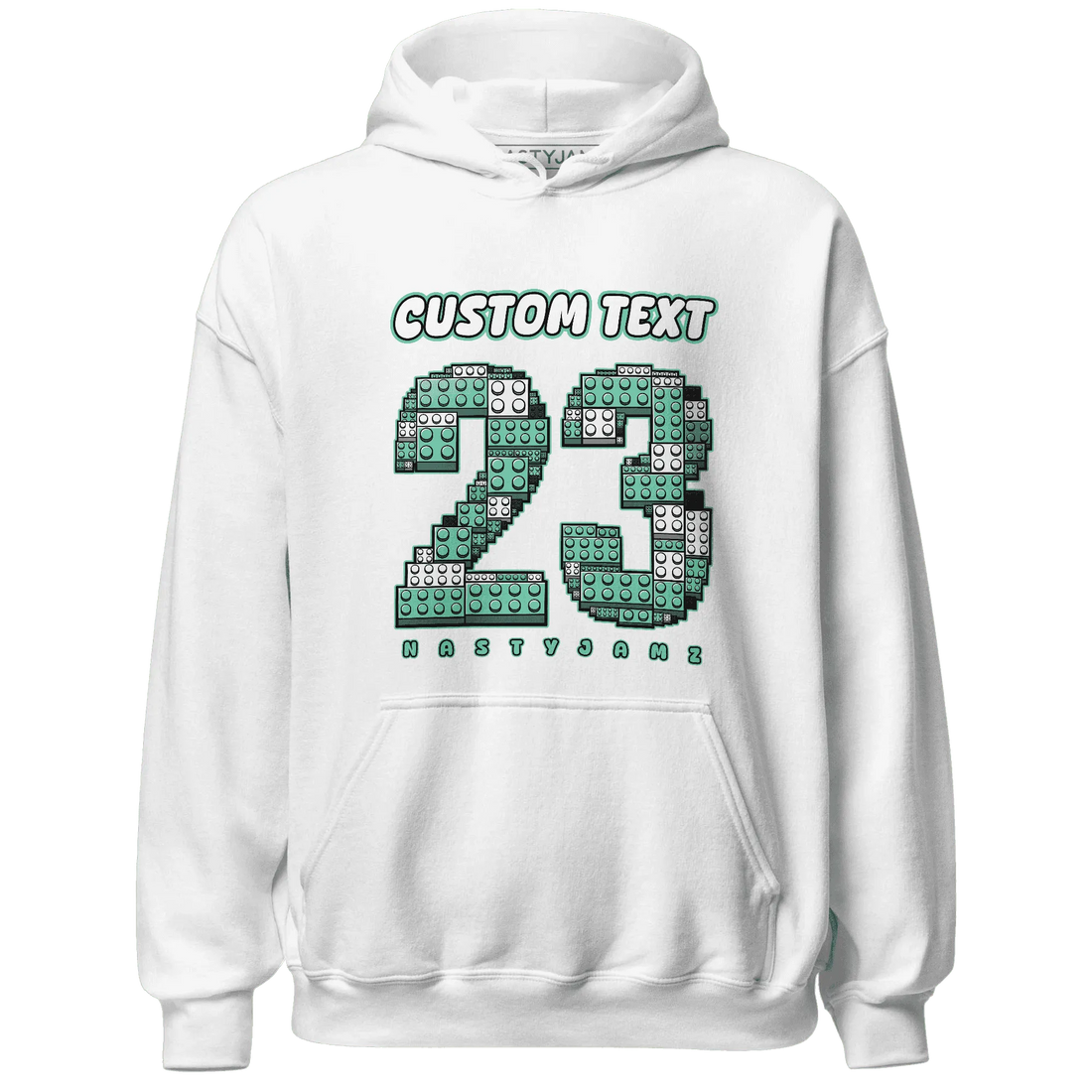 High-OG-Green-Glow-1s-Hoodie-Match-Number-23-Lego