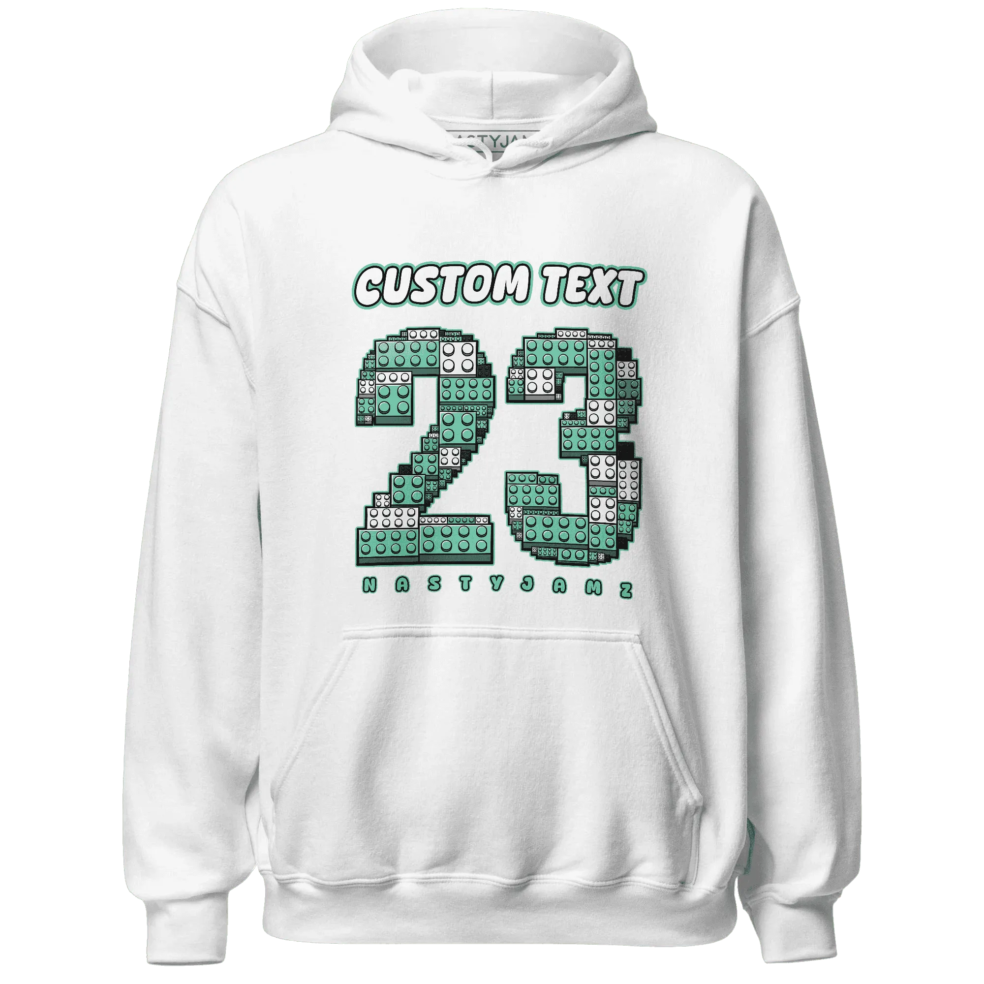 High-OG-Green-Glow-1s-Hoodie-Match-Number-23-Lego