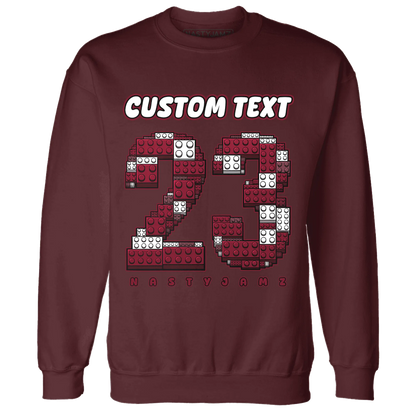 High-White-Team-Red-1s-Sweatshirt-Match-Number-23-Lego