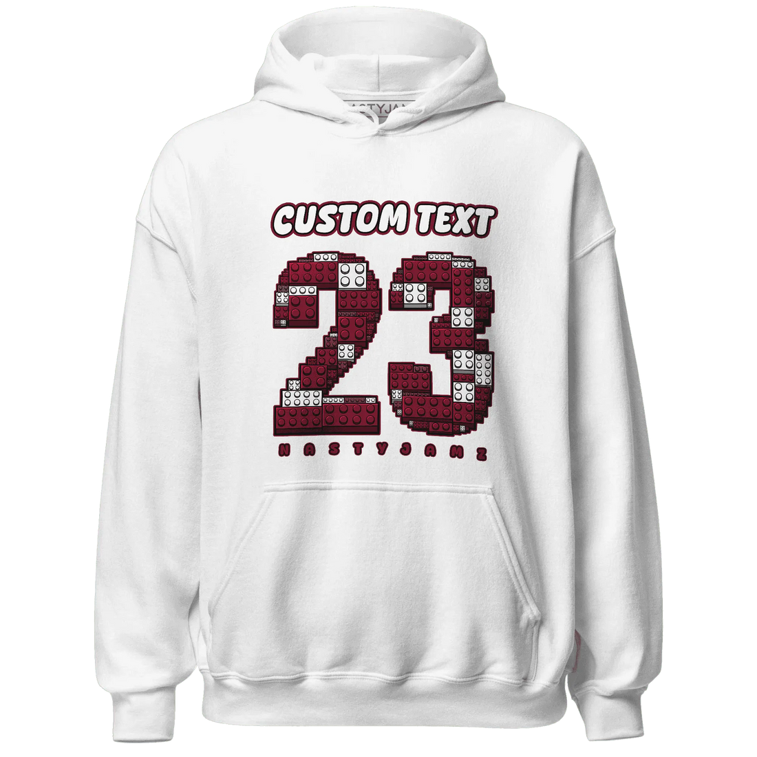 High-White-Team-Red-1s-Hoodie-Match-Number-23-Lego