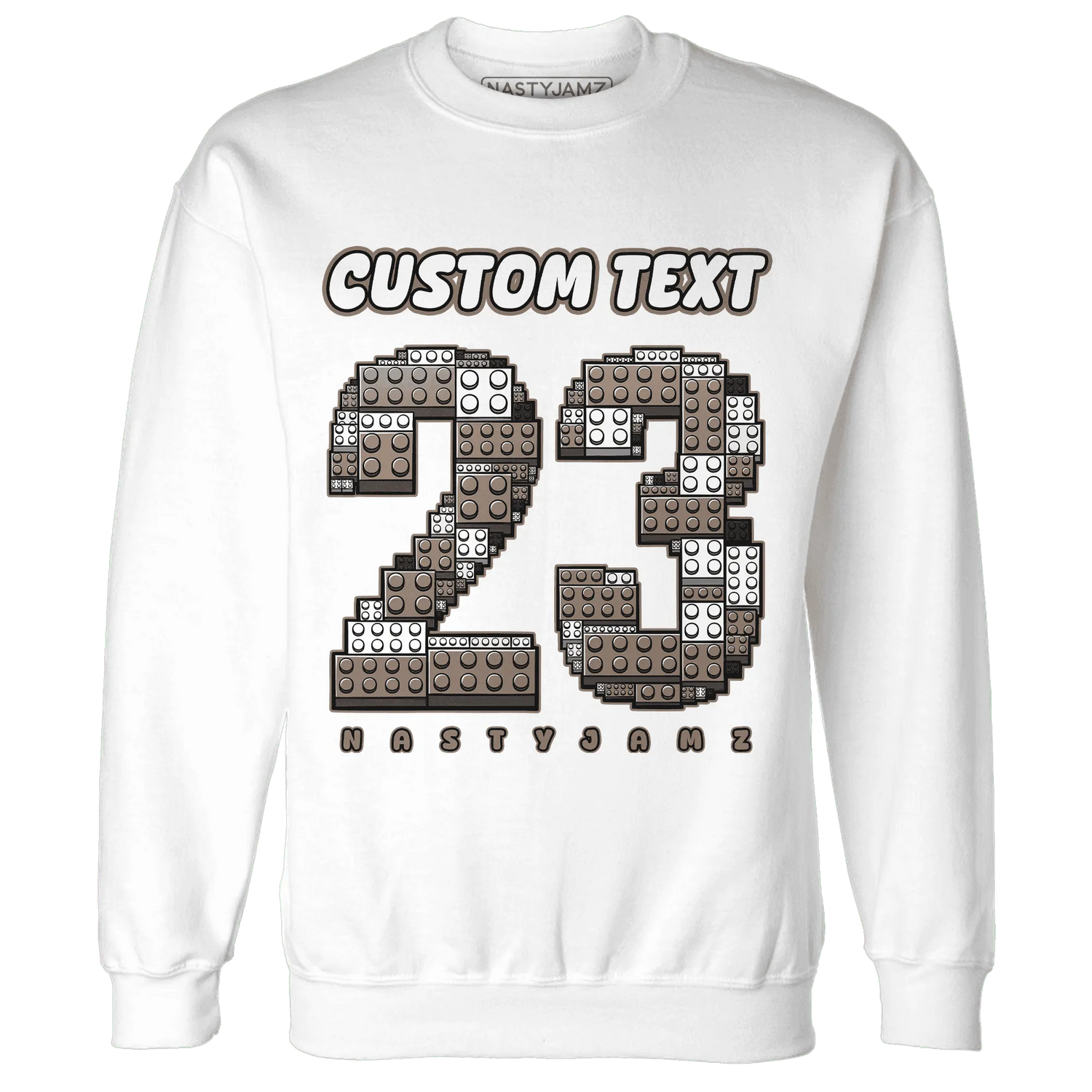 Low-Mocha-1s-NastyJamz-Sweatshirt-Match-Number-23-Lego