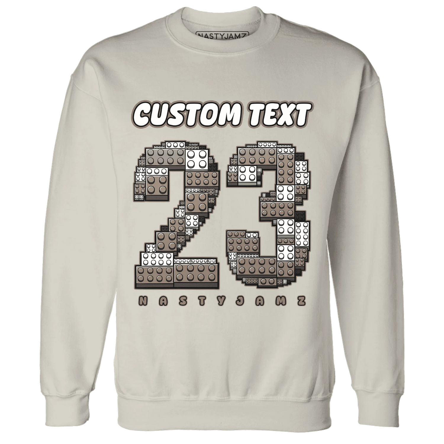 Low-Mocha-1s-NastyJamz-Sweatshirt-Match-Number-23-Lego