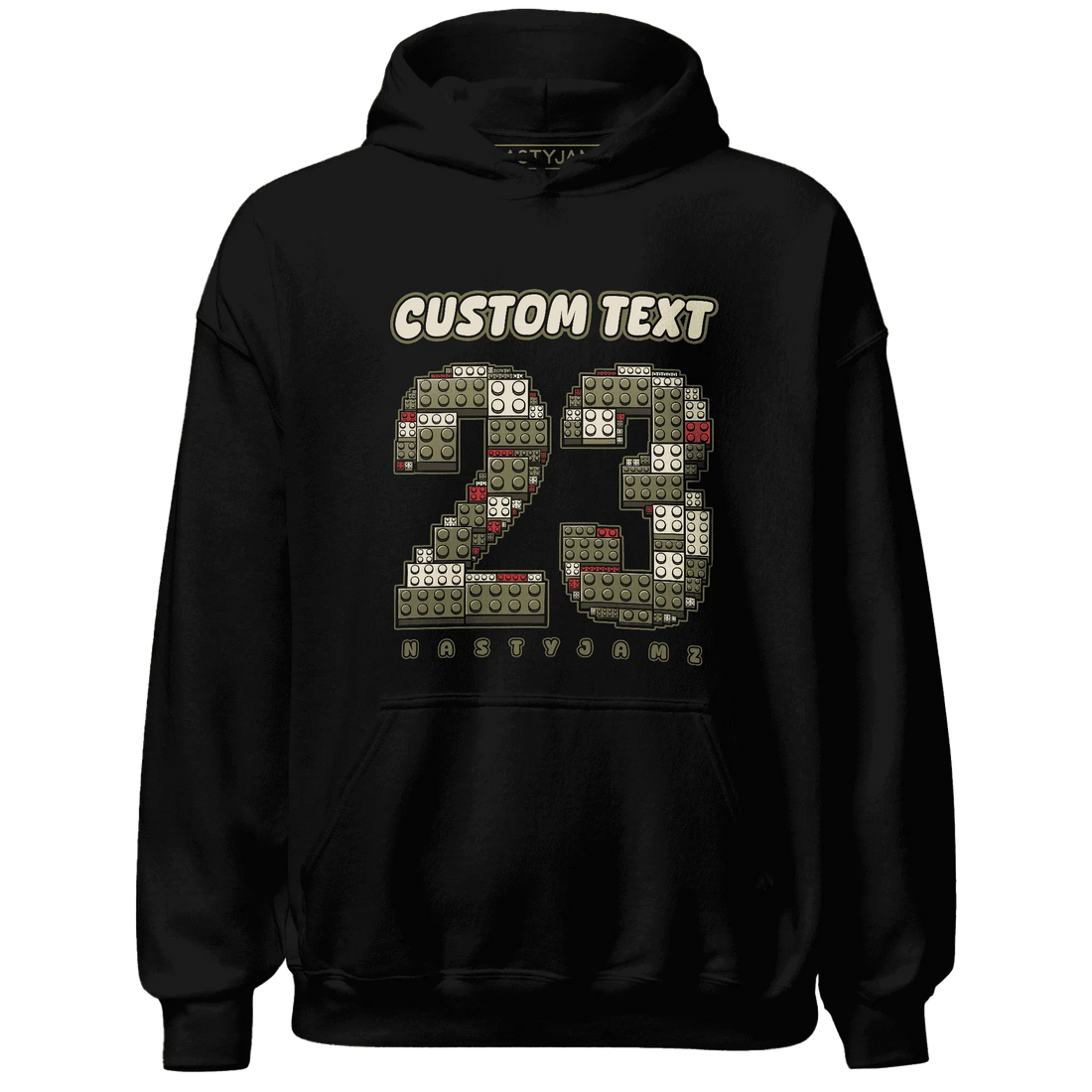 Medium-Olive-1s-NastyJamz-Hoodie-Match-Number-23-Lego
