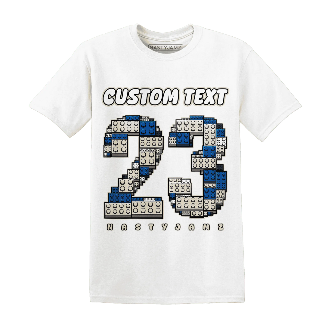 Quaiii-54-3s-T-Shirt-Match-Number-23-Lego