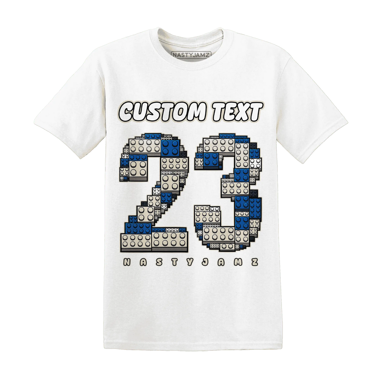 Quaiii-54-3s-T-Shirt-Match-Number-23-Lego