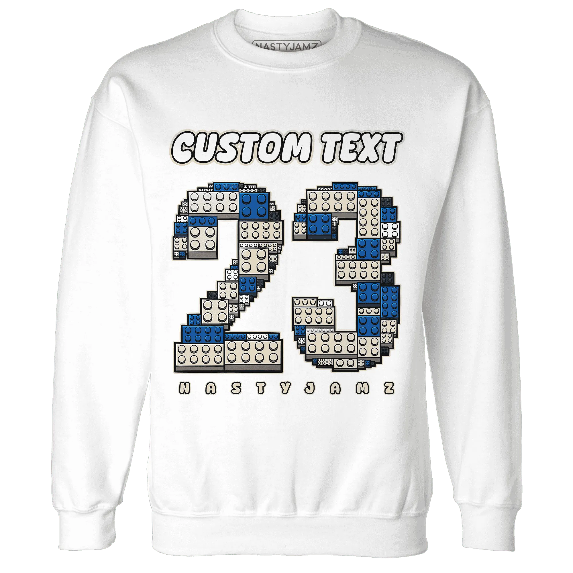 Quaiii-54-3s-Sweatshirt-Match-Number-23-Lego