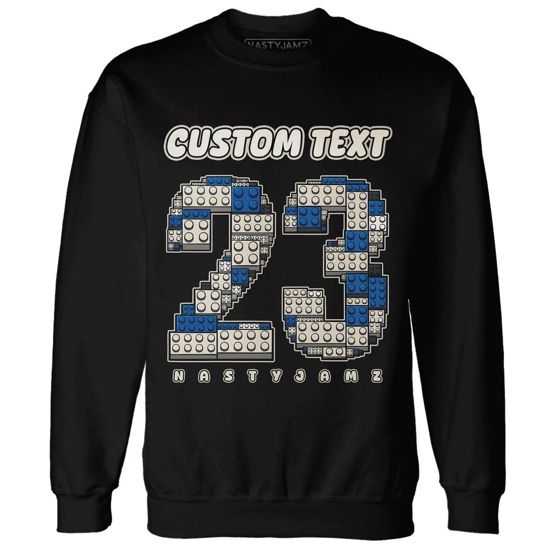 Quaiii-54-3s-Sweatshirt-Match-Number-23-Lego