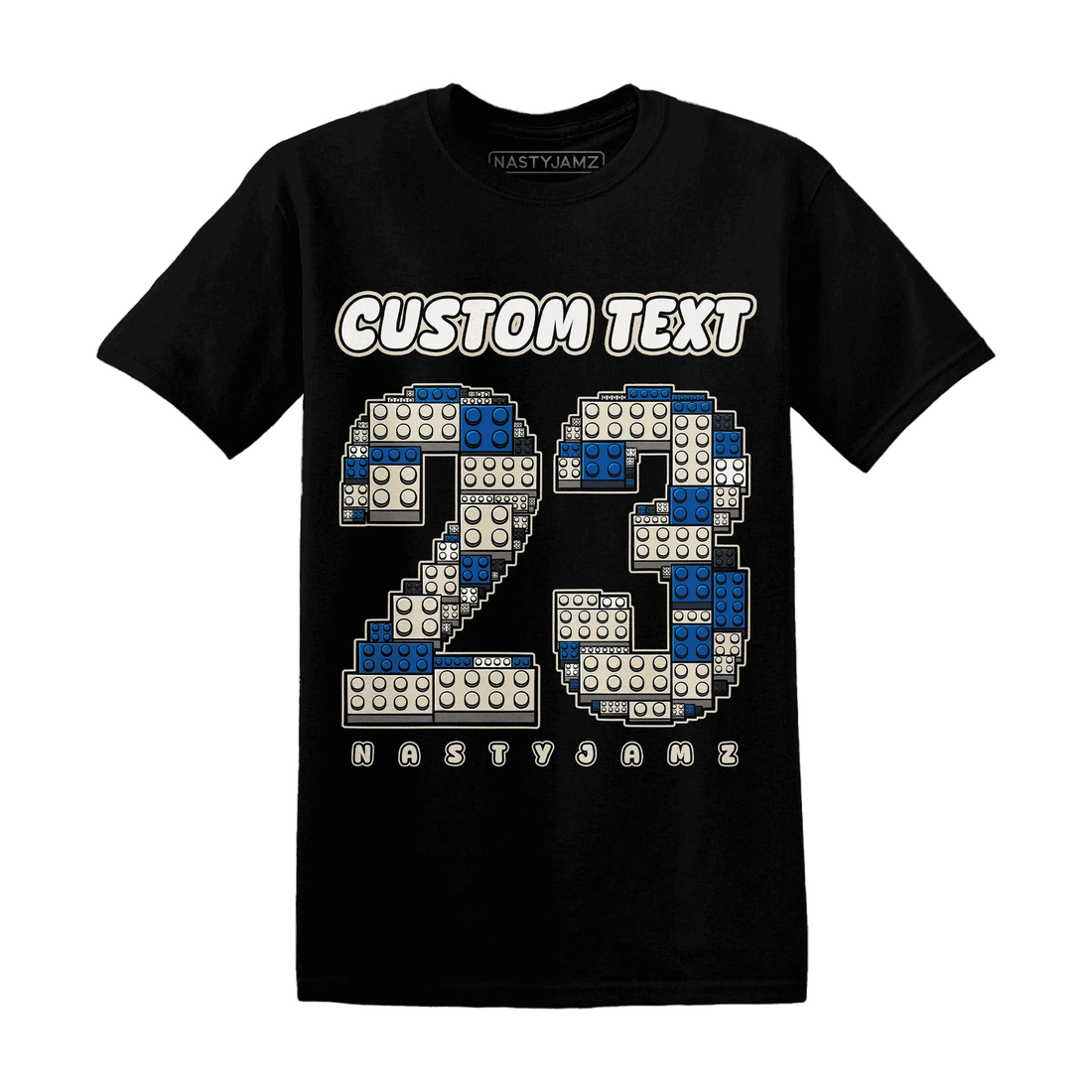 Quaiii-54-3s-T-Shirt-Match-Number-23-Lego