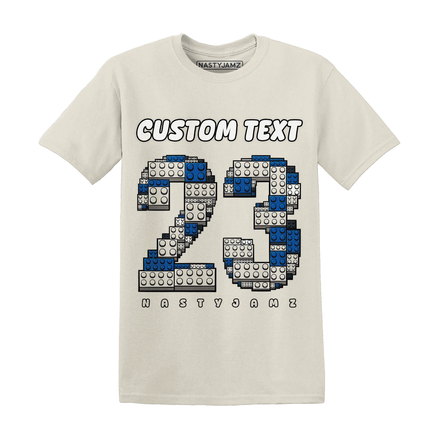 Quaiii-54-3s-T-Shirt-Match-Number-23-Lego