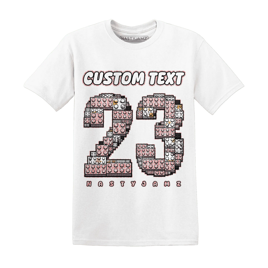 Red-Stardust-3s-T-Shirt-Match-Number-23-Lego