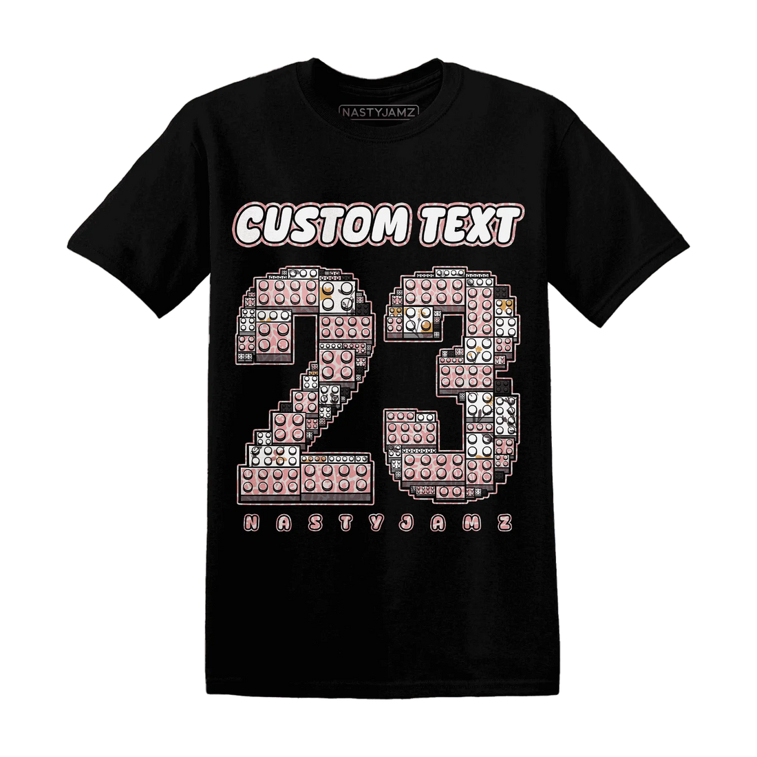 Red-Stardust-3s-T-Shirt-Match-Number-23-Lego