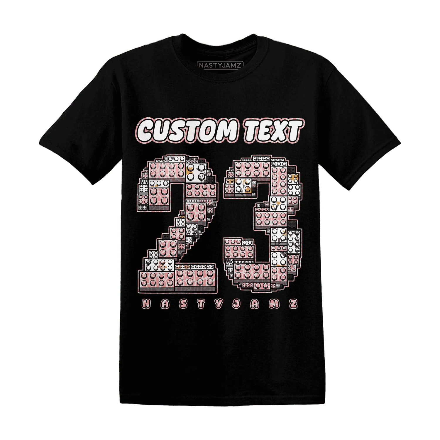 Red-Stardust-3s-T-Shirt-Match-Number-23-Lego