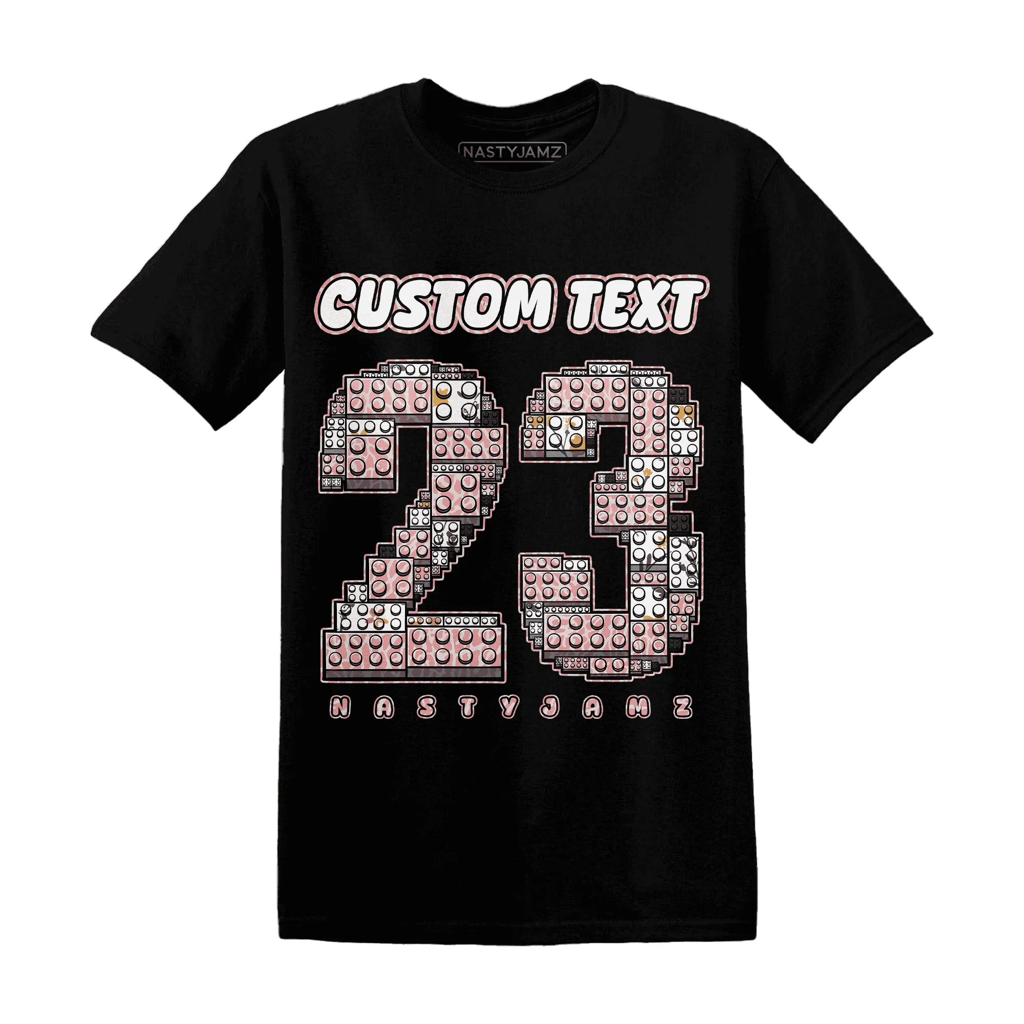 Red-Stardust-3s-T-Shirt-Match-Number-23-Lego