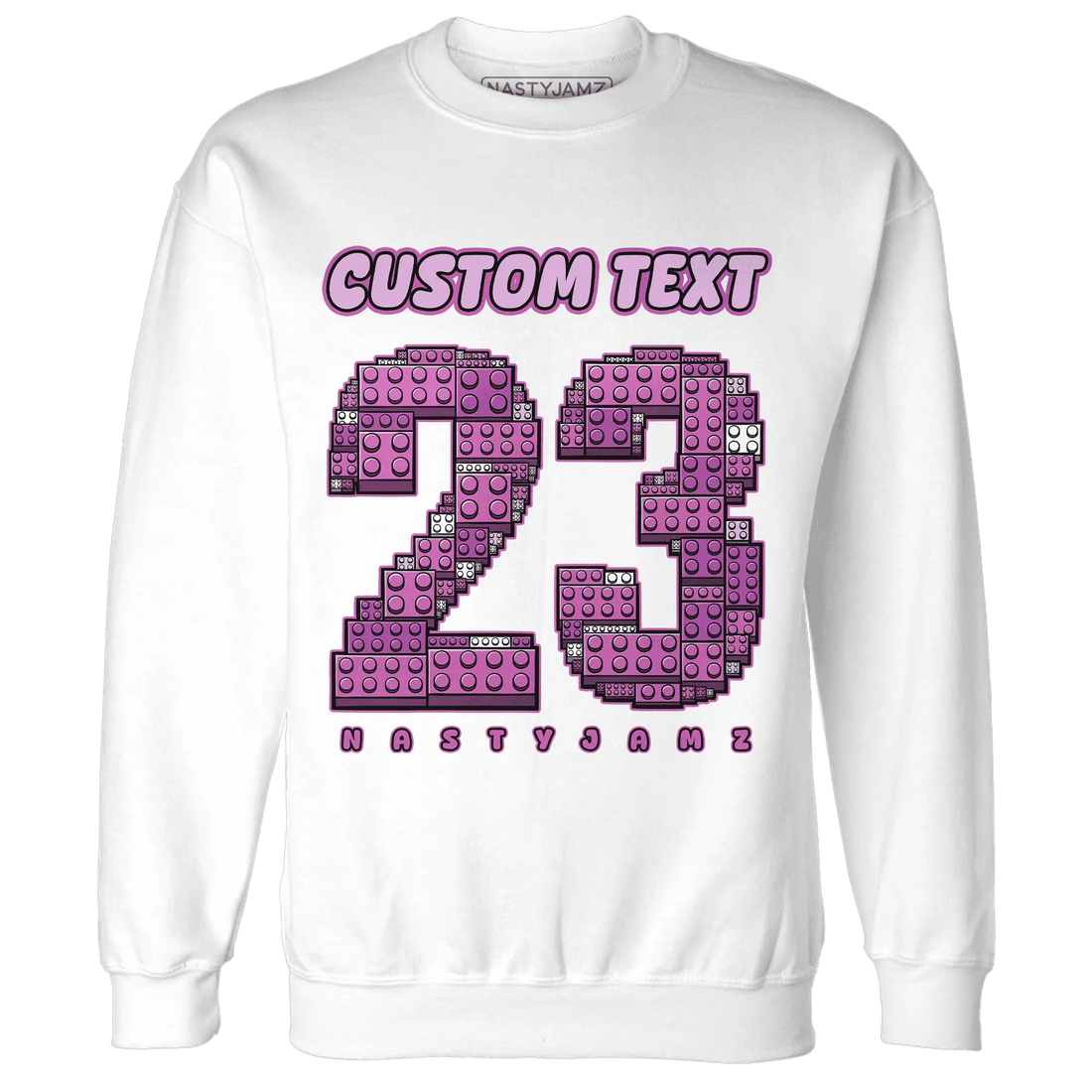 GS-Hyper-Violet-4s-Sweatshirt-Match-Number-23-Lego