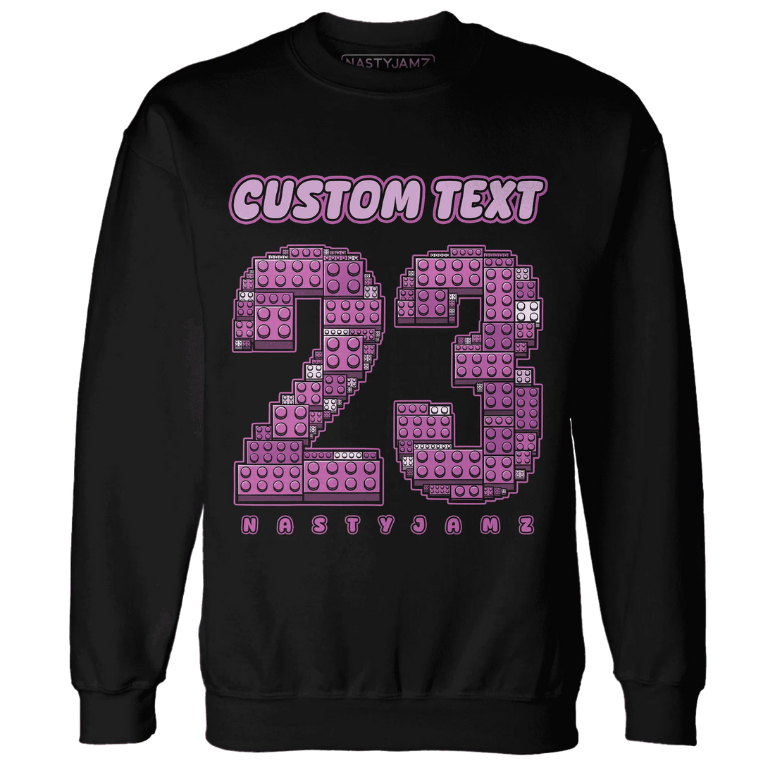 GS-Hyper-Violet-4s-Sweatshirt-Match-Number-23-Lego