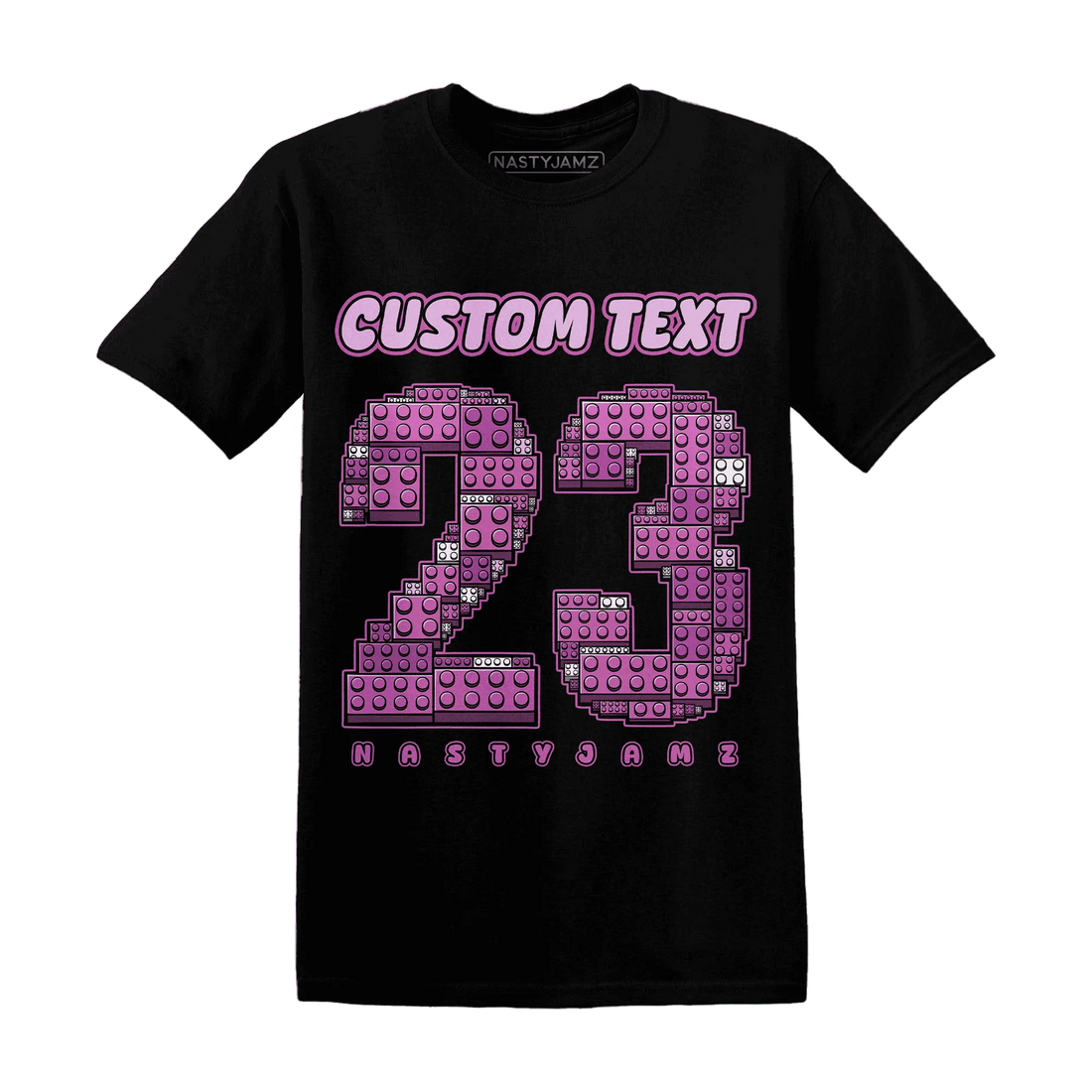 GS-Hyper-Violet-4s-T-Shirt-Match-Number-23-Lego