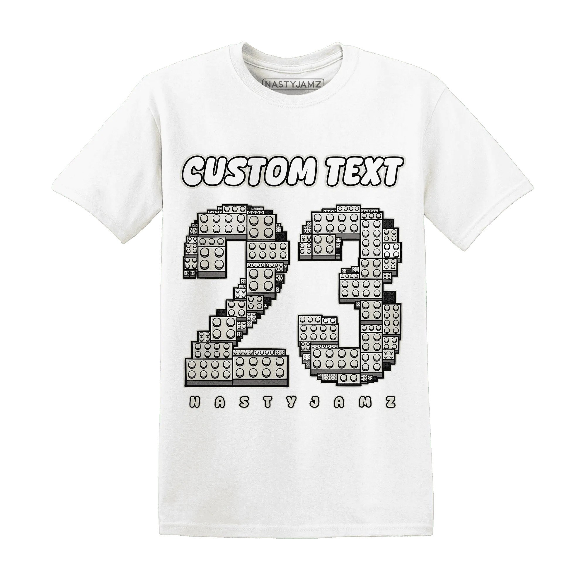 SE-Sail-5s-T-Shirt-Match-Number-23-Lego