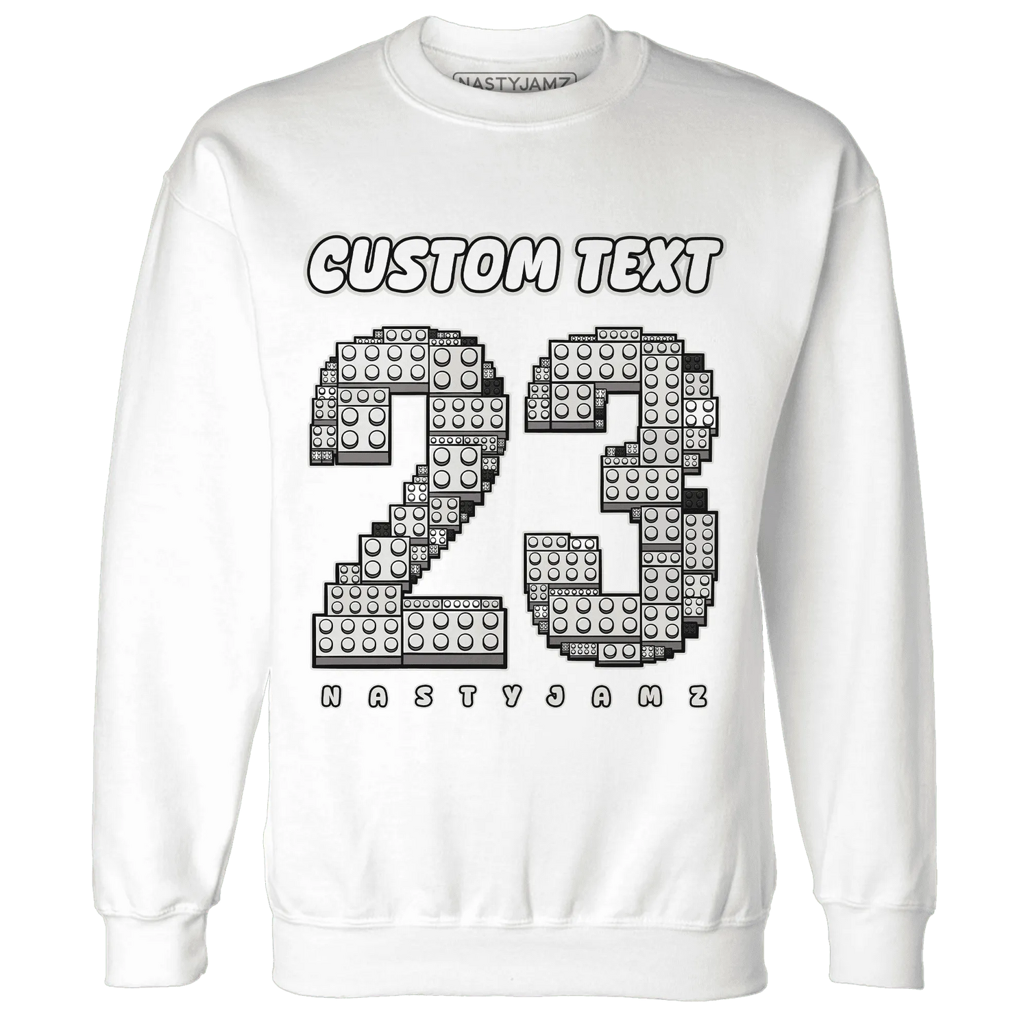 SE-Sail-5s-Sweatshirt-Match-Number-23-Lego