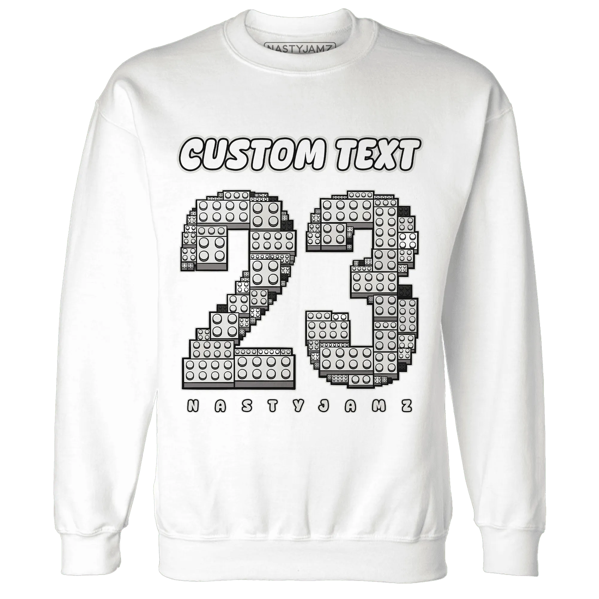 SE-Sail-5s-Sweatshirt-Match-Number-23-Lego